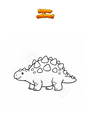 Coloring page Nodosaurus