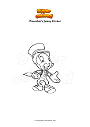 Coloring page Pinocchio's Jiminy Cricket