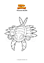 Coloring page Pokemon Anorith