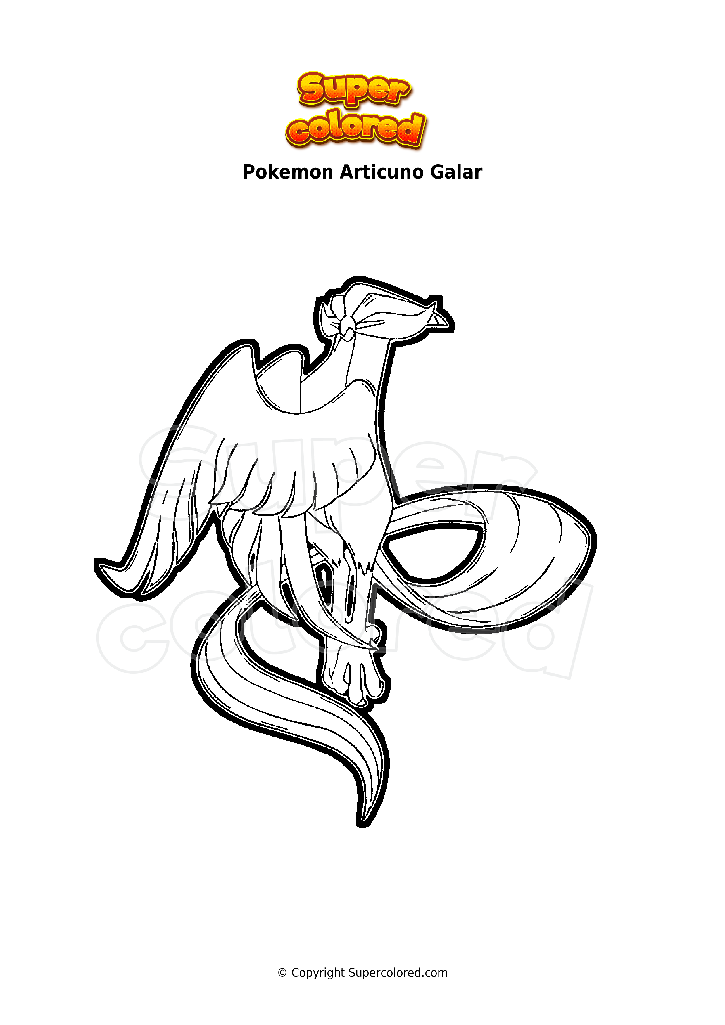 articuno and galarian articuno (pokemon) drawn by volpecorvo