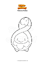 Coloring page Pokemon Budew