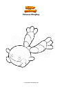 Coloring page Pokemon Chingling