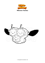 Coloring page Pokemon Combee