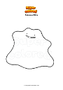 Coloring page Pokemon Ditto
