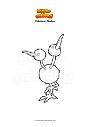 Coloring page Pokemon Doduo