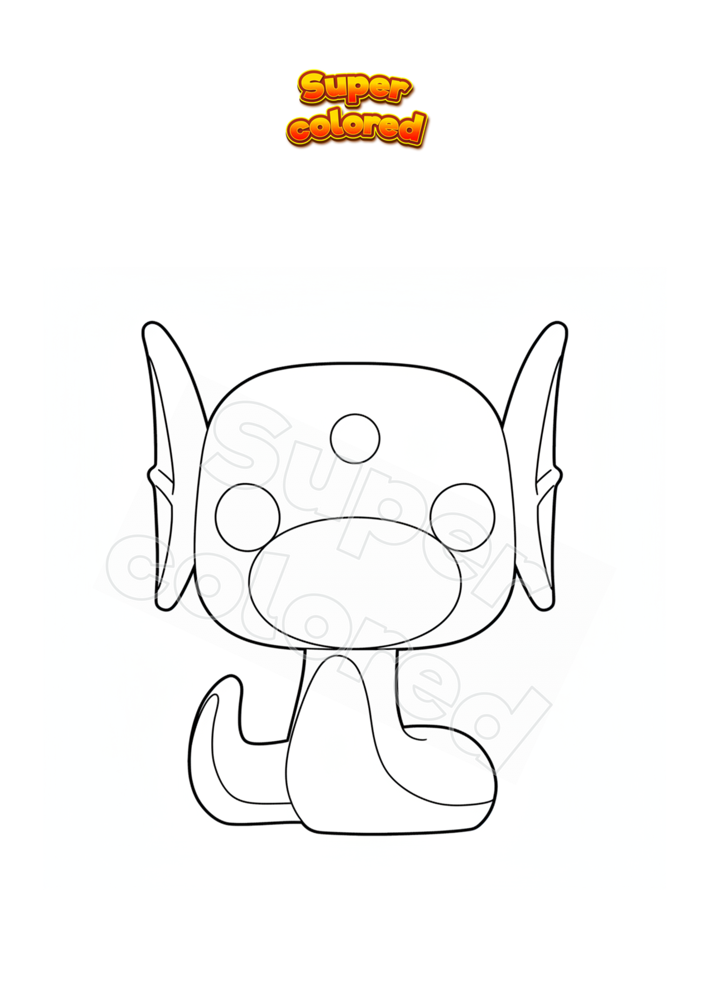 Coloring page Pokemon Magmar Funko