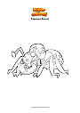 Coloring page Pokemon Durant
