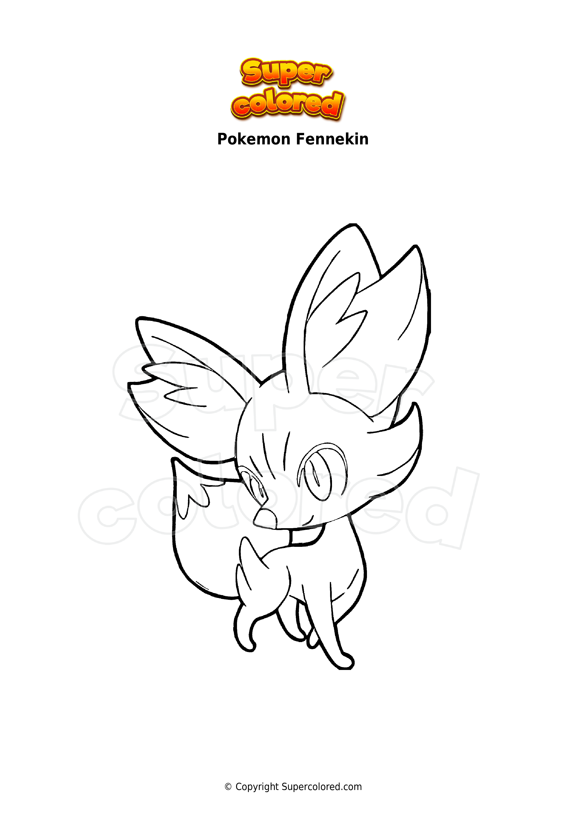 Fern Kawaii to color (Lineart) by PoccnnIndustries on DeviantArt