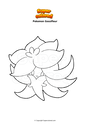 Coloring page Pokemon Gossifleur