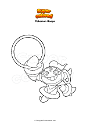Coloring page Pokemon Hoopa