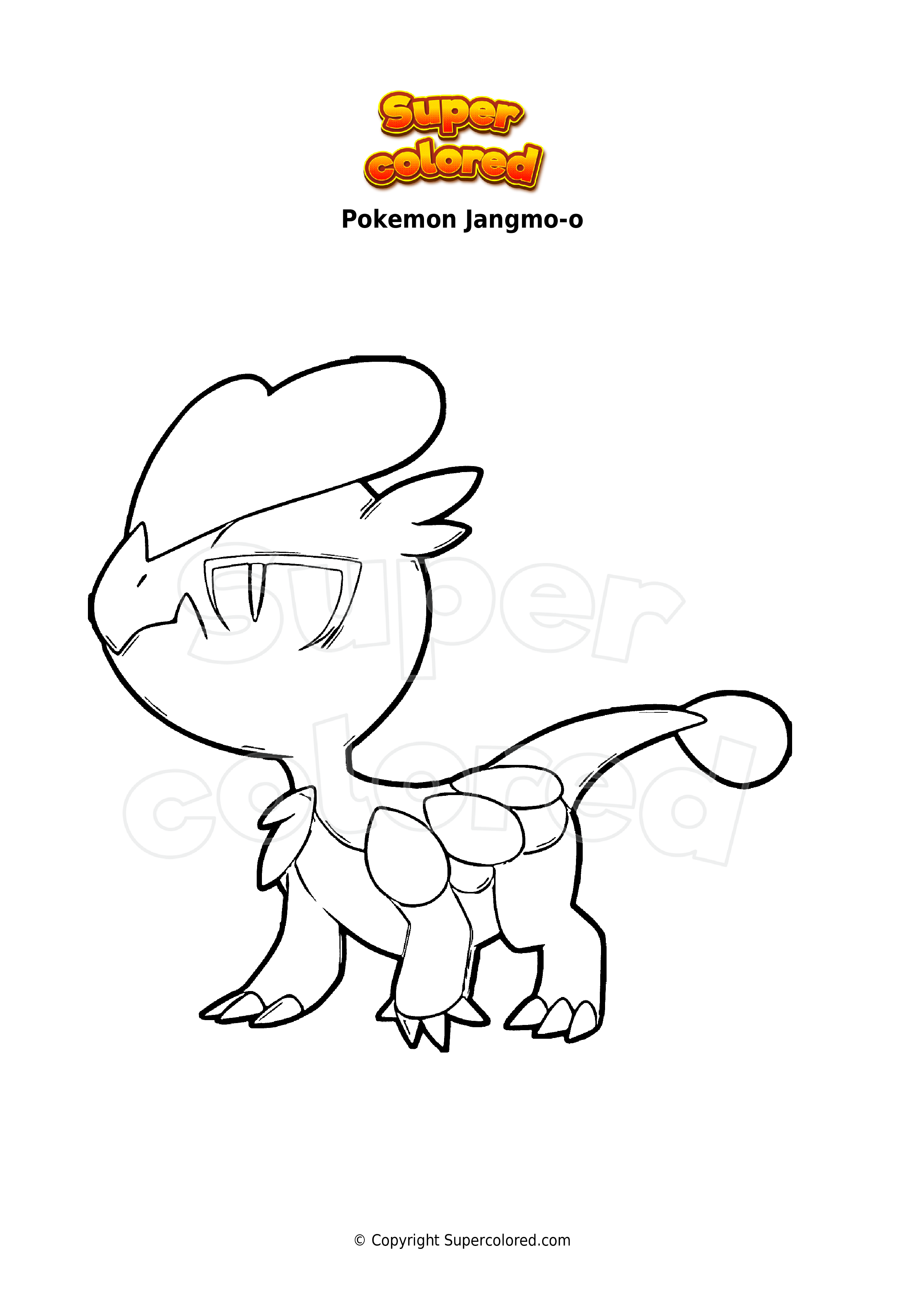 73 Coloring Pages Pokemon Dragon