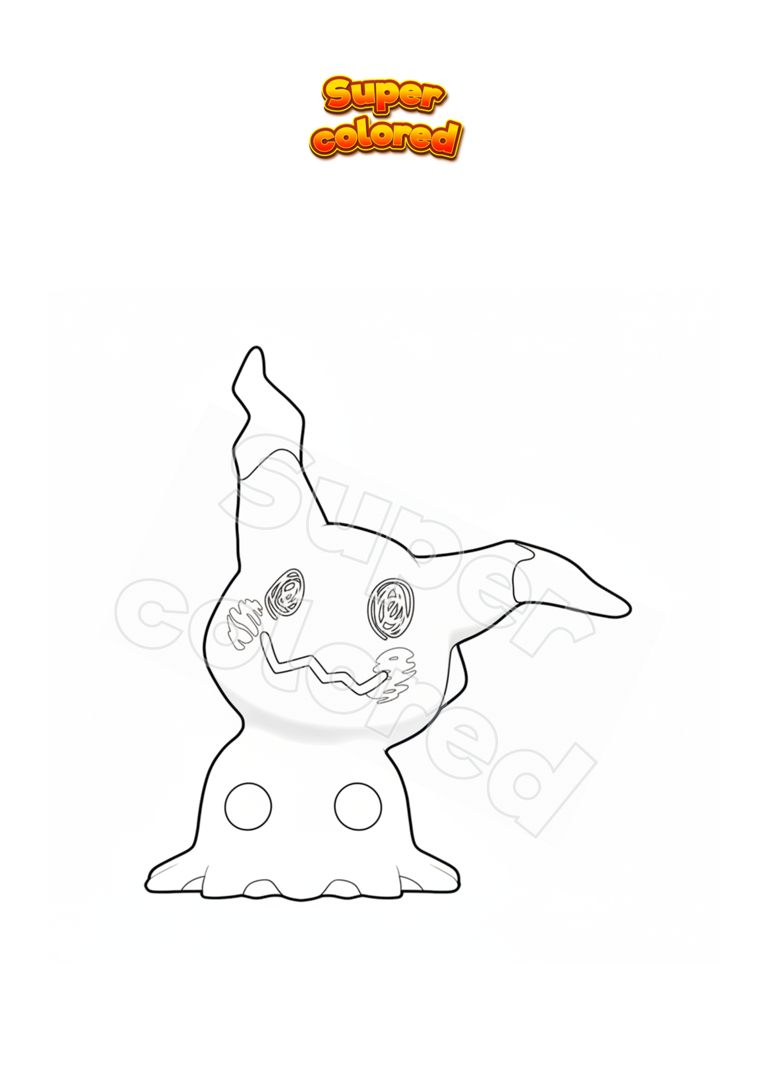 Coloring page Pokemon Gardevoir Funko