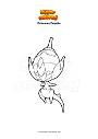 Coloring page Pokemon Poipole