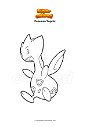 Coloring page Pokemon Togetic