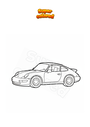 Coloring page Porsche