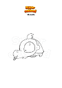 Coloring page Pokemon Shroodle