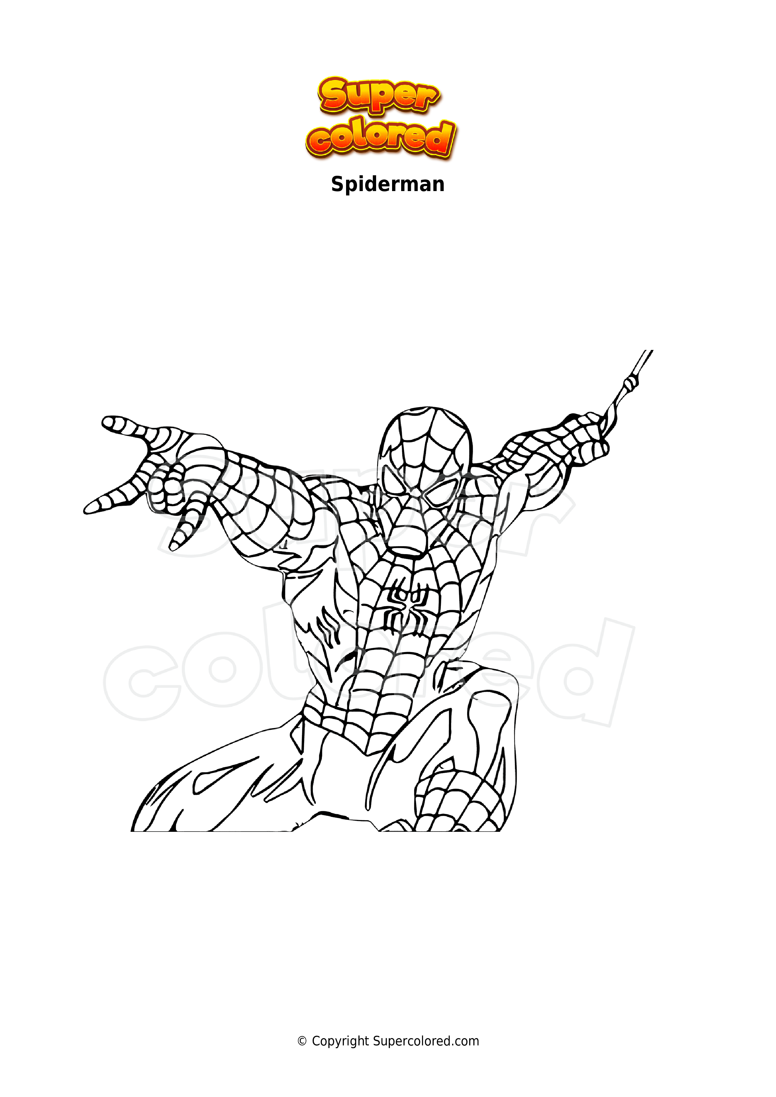 coloring-page-spiderman-supercolored