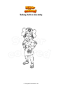 Coloring page Subway Surfers aina daisy