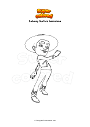 Coloring page Subway Surfers barcelona