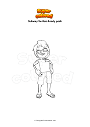 Coloring page Subway Surfers brody posh