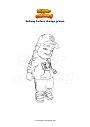 Coloring page Subway Surfers chicago groove