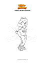 Coloring page Subway Surfers exclusive