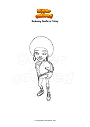 Coloring page Subway Surfers frizzy