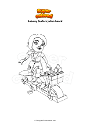 Coloring page Subway Surfers jolien board