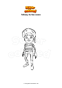 Coloring page Subway Surfers marco