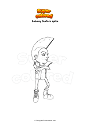 Coloring page Subway Surfers spike