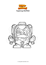 Coloring page Superzings Bad Pack