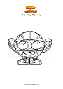 Coloring page Superzings Big Dunky