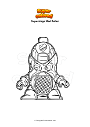 Coloring page Superzings Mad Roller