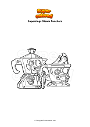 Coloring page Superzings Steam Punchers
