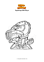 Coloring page Superzings Ultra Dryer