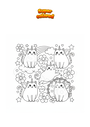 Coloring page Unicorn cats