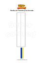 Dibujo para colorear Bandera de Triesenberg Liechtenstein