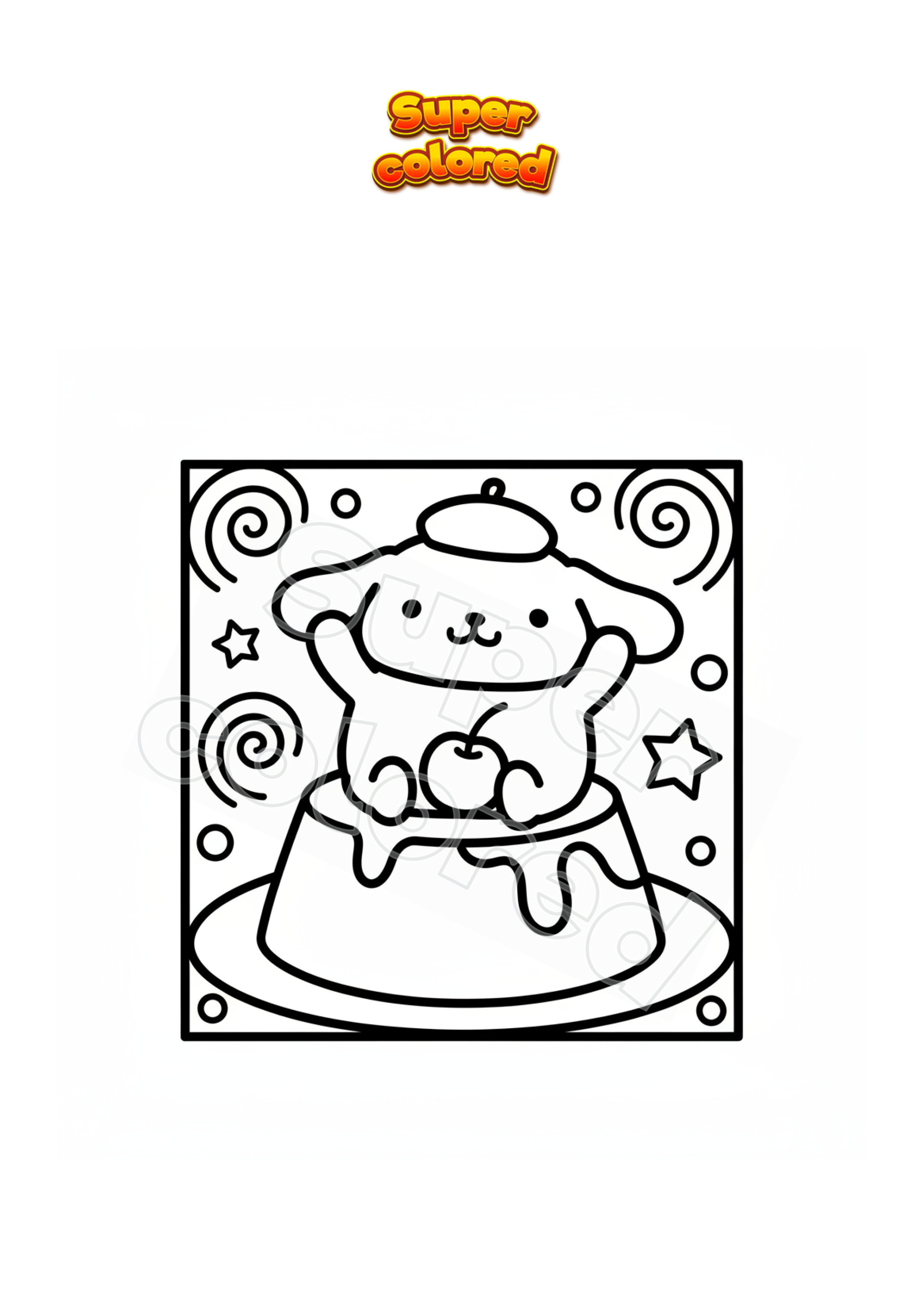 Kit Manualidades Infantil Libros Para Colorear Hello Kitty - Pack De 4 |  Incluye Calcomanías Y Colgador De Puerta Pack 4 Libros Actividades Niños, image size:2481x3507