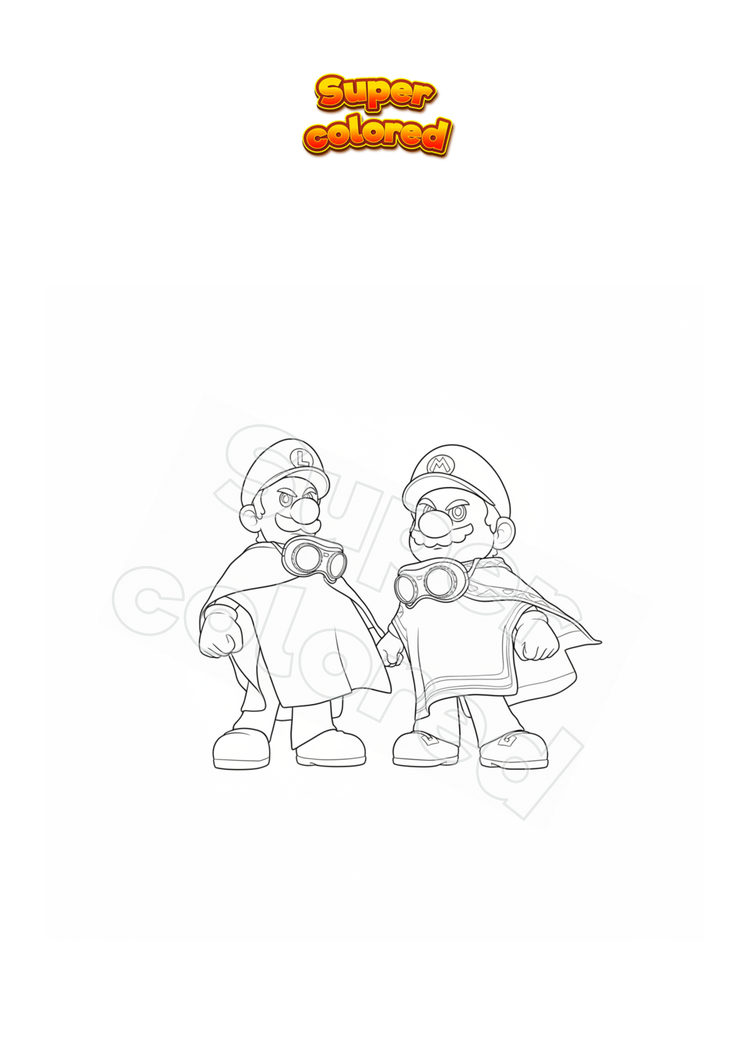 22 Dibujos Para Colorear Super Mario Galaxy La Pel cula 22 Dibujos Para Colorear Super Mario Galaxy La Pel cula