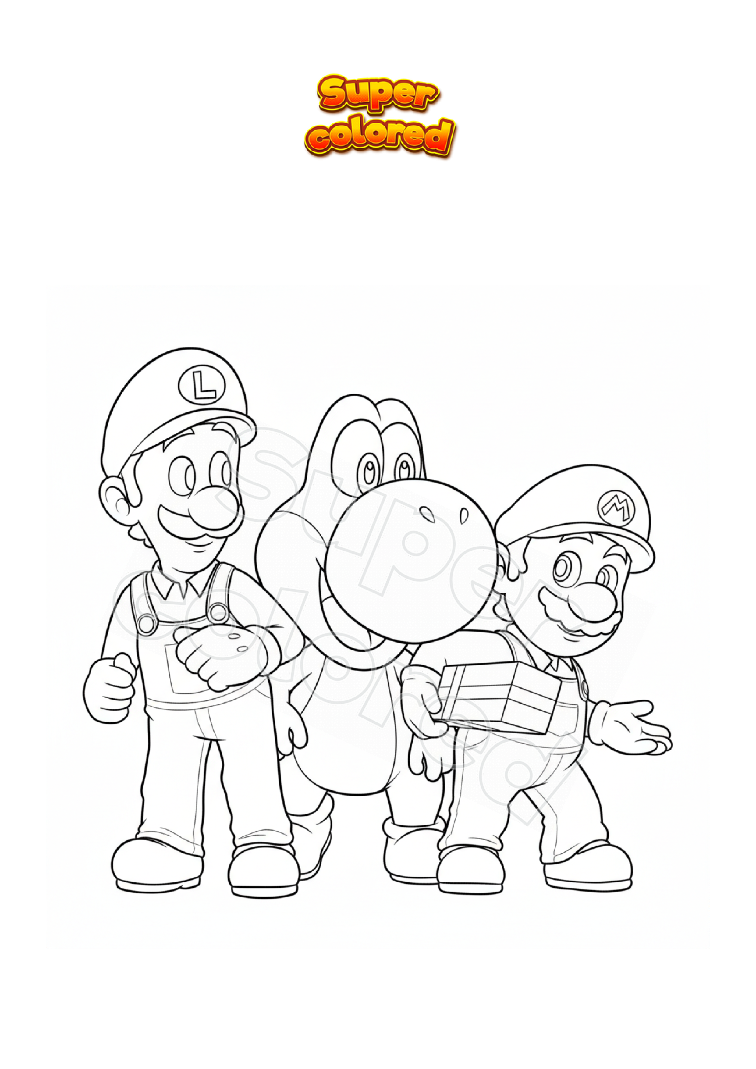 22 Dibujos Para Colorear Super Mario Galaxy La Pel cula 22 Dibujos Para Colorear Super Mario Galaxy La Pel cula