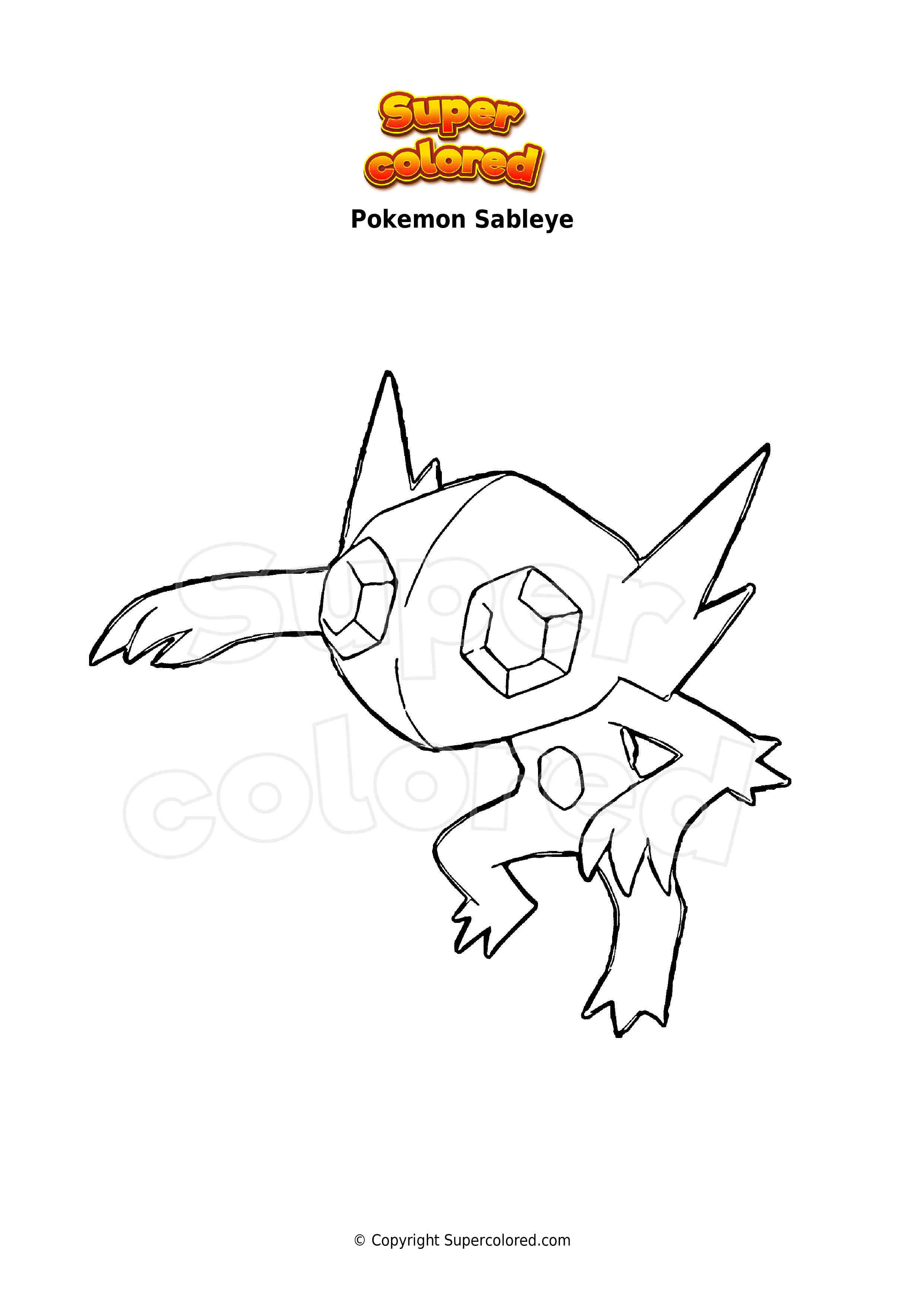 Dibujos Para Colorear - Pokemon Dragón - Supercolored