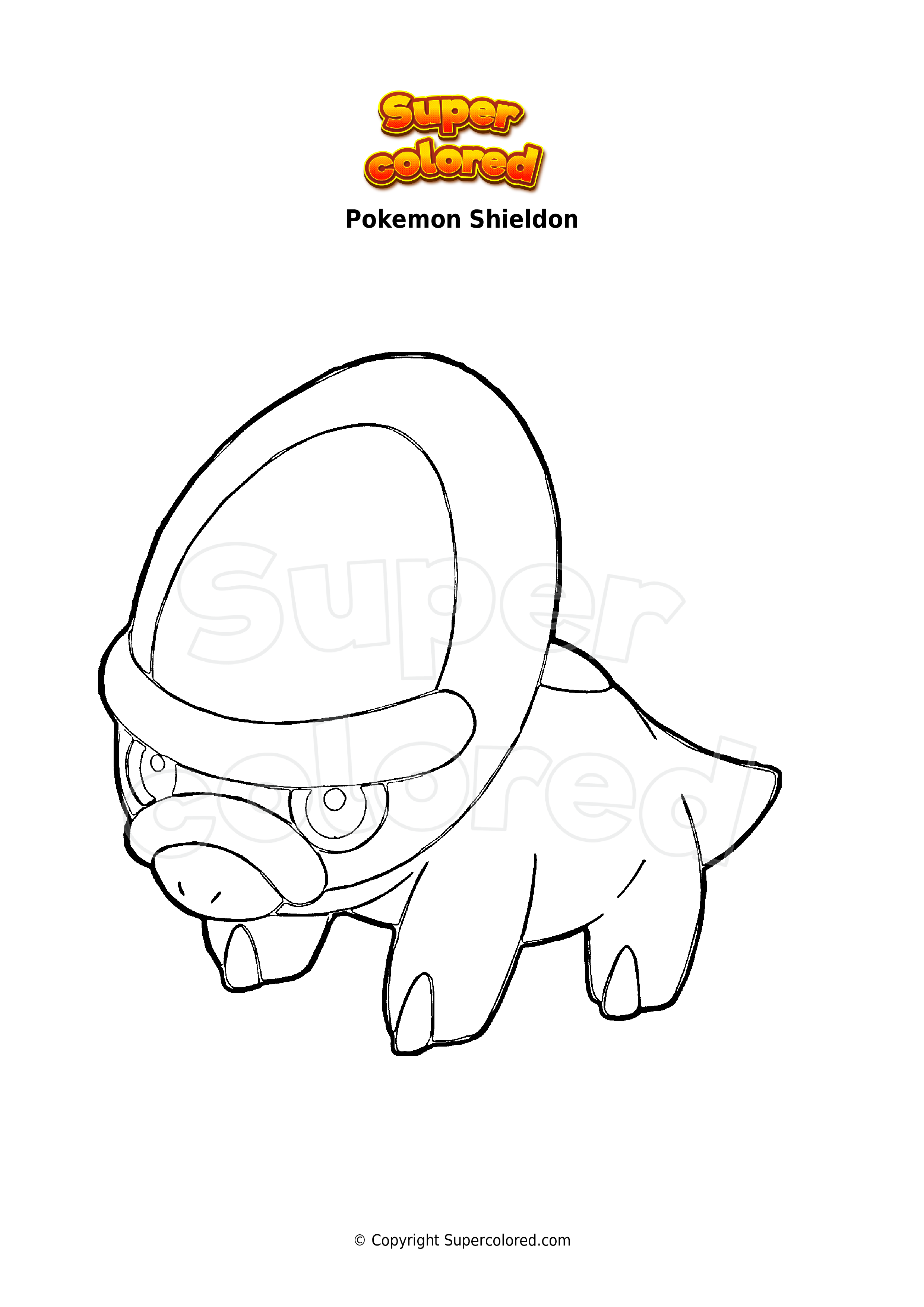 10 Desenhos de Pokémon Nihilego para Imprimir e Colorir