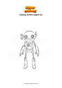Dibujo para colorear Subway Surfers tagbot toy