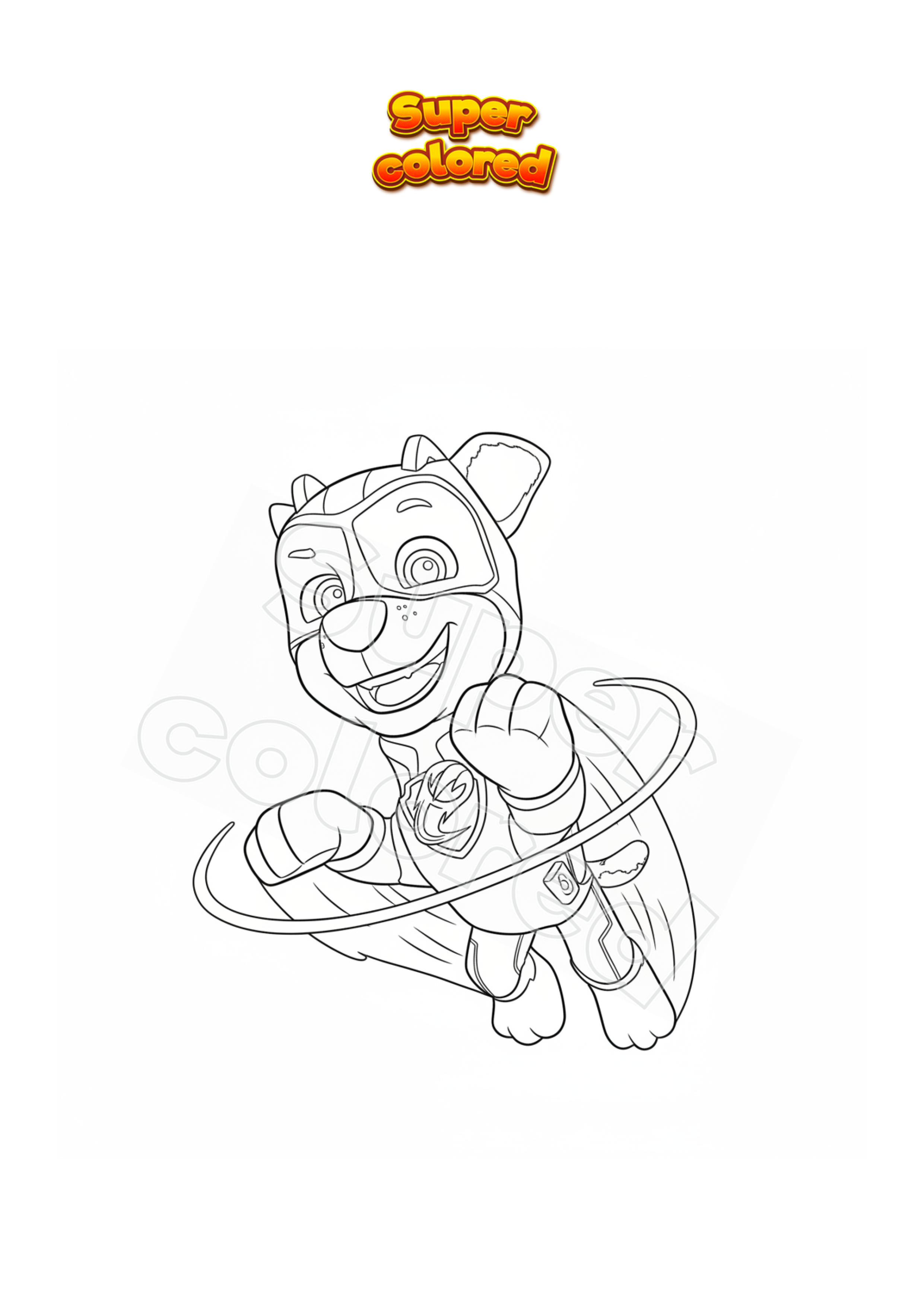 16 Dibujos Para Colorear Patrulla Canina Chase