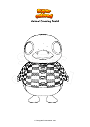Disegno da colorare Animal Crossing Roald
