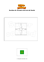 Disegno da colorare Bandiera del Distretto Federale del Brasile