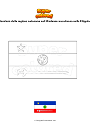 Disegno da colorare Bandiera della regione autonoma nel Mindanao musulmano nelle Filippine