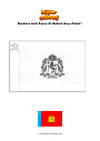 Disegno da colorare Bandiera della Russia di Vladimirskaya Oblast '
