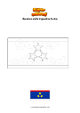 Disegno da colorare Bandiera della Vojvodina Serbia