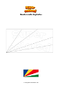 Disegno da colorare Bandiera delle Seychelles